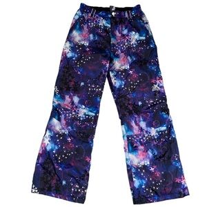 ZeroXposur Snow Board Ski Pants Sz Youth Girls 16 XL Purple Pink Celestial Pants